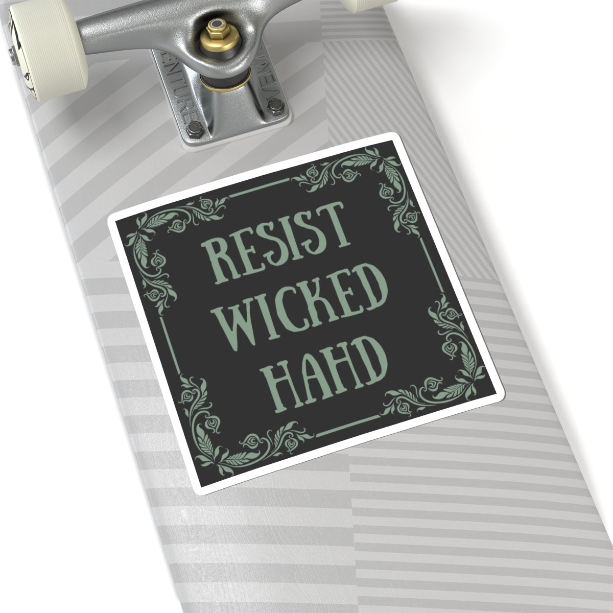 Resist Wicked Hard Sticker | Boston Anti-Fascist Vinyl Decal