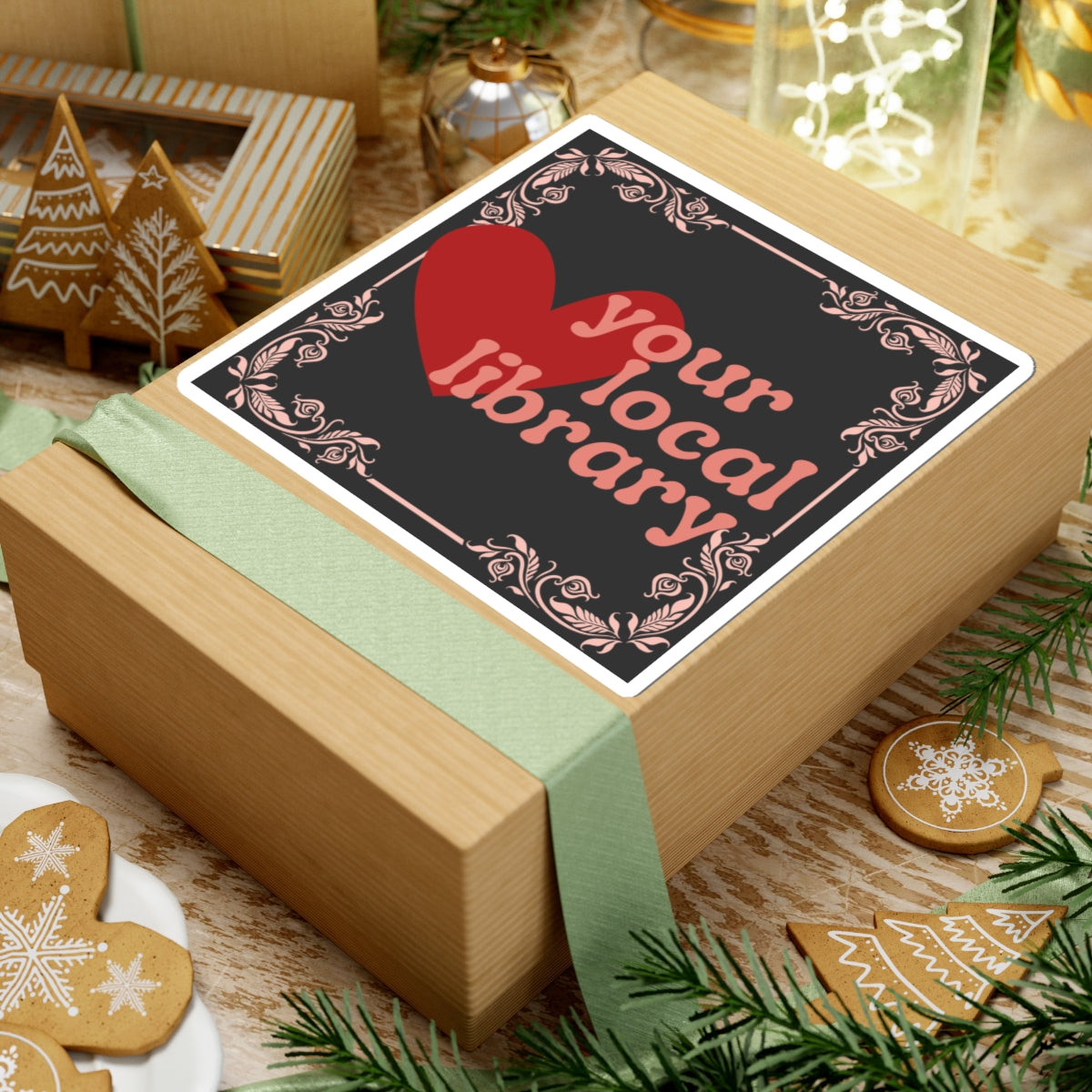 Love Your Local Library Sticker