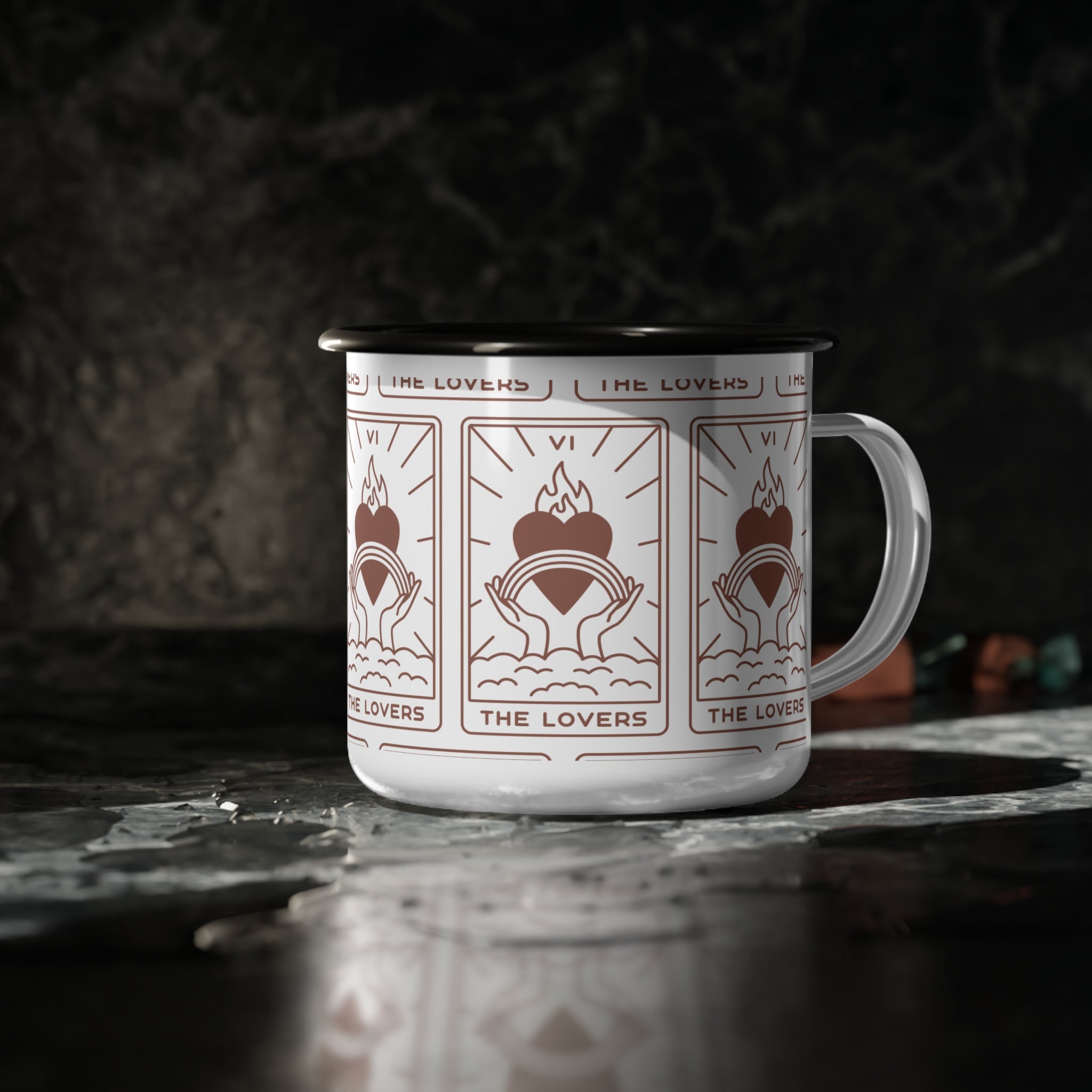 The Lovers Brick Enamel Camp Cup