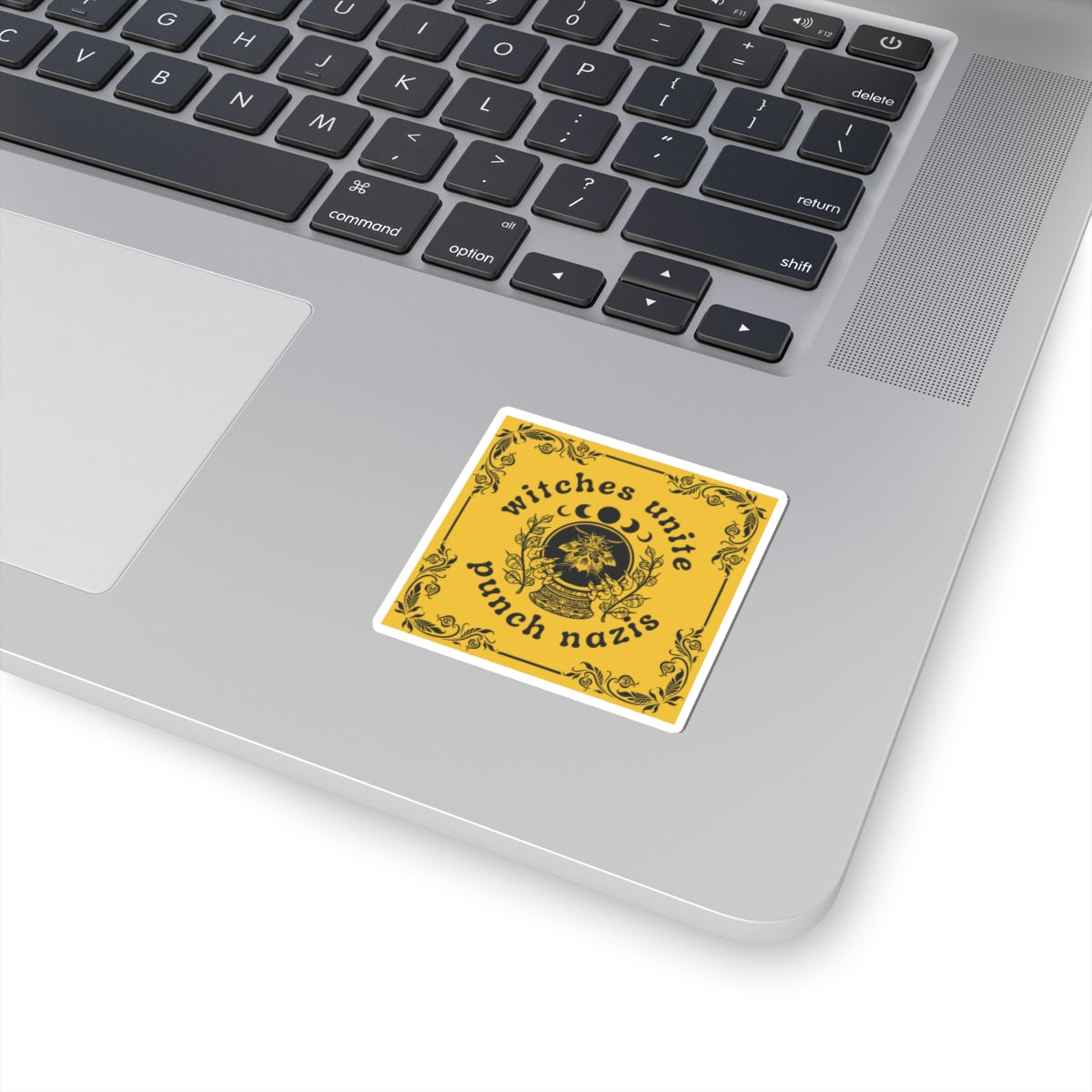 Square Witches Unite Vinyl Sticker