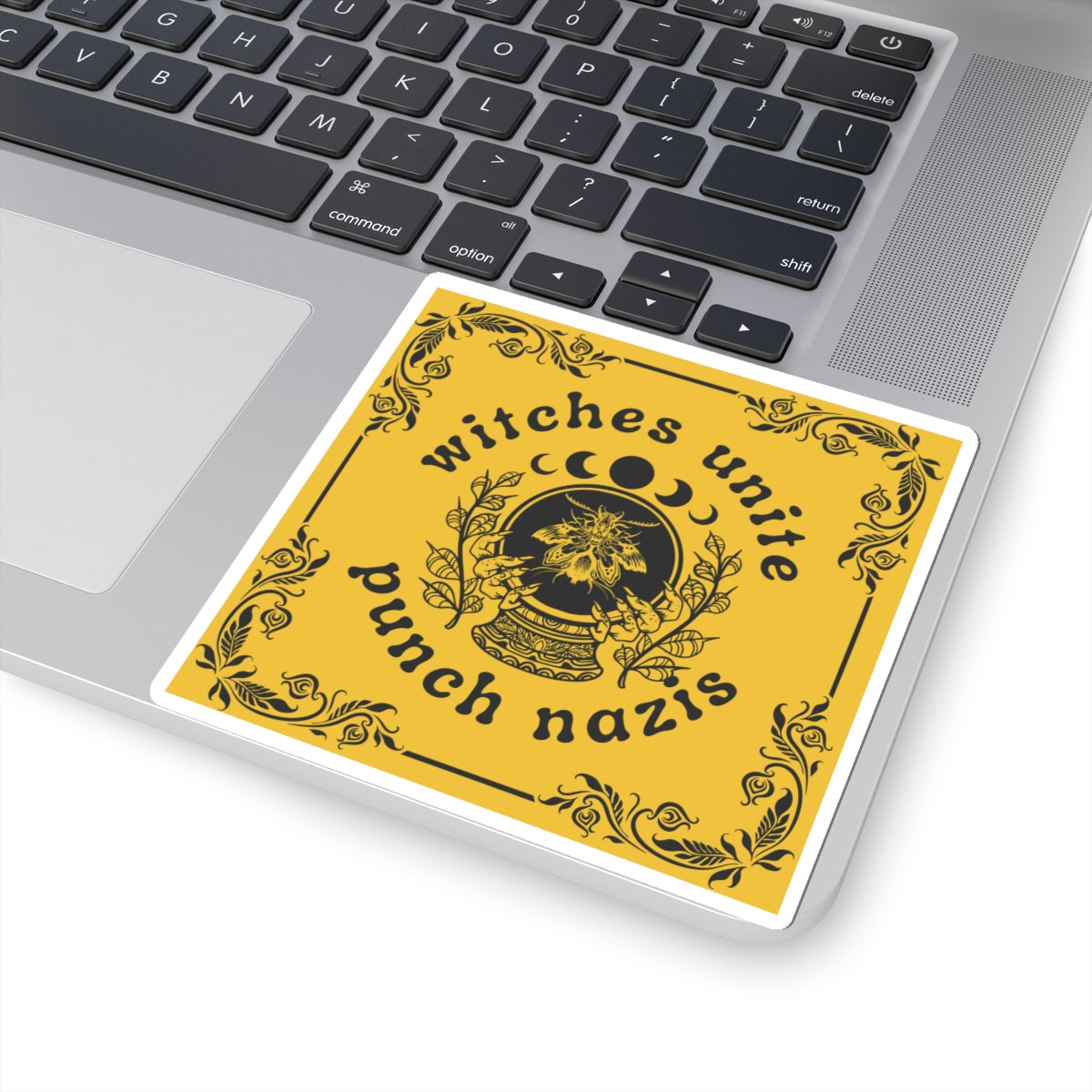 Square Witches Unite Vinyl Sticker