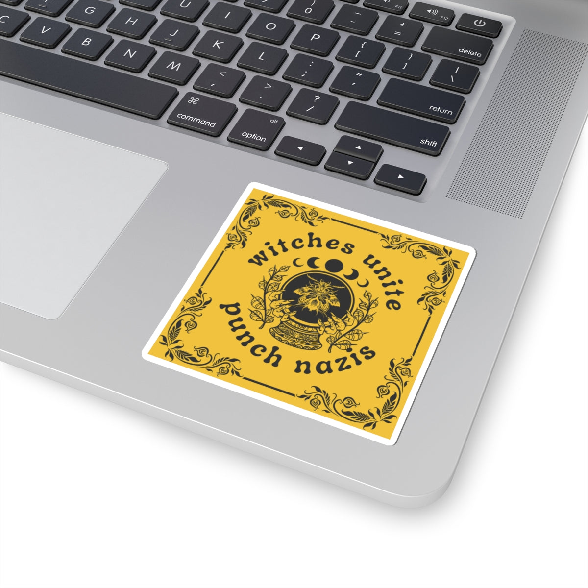 Square Witches Unite Vinyl Sticker