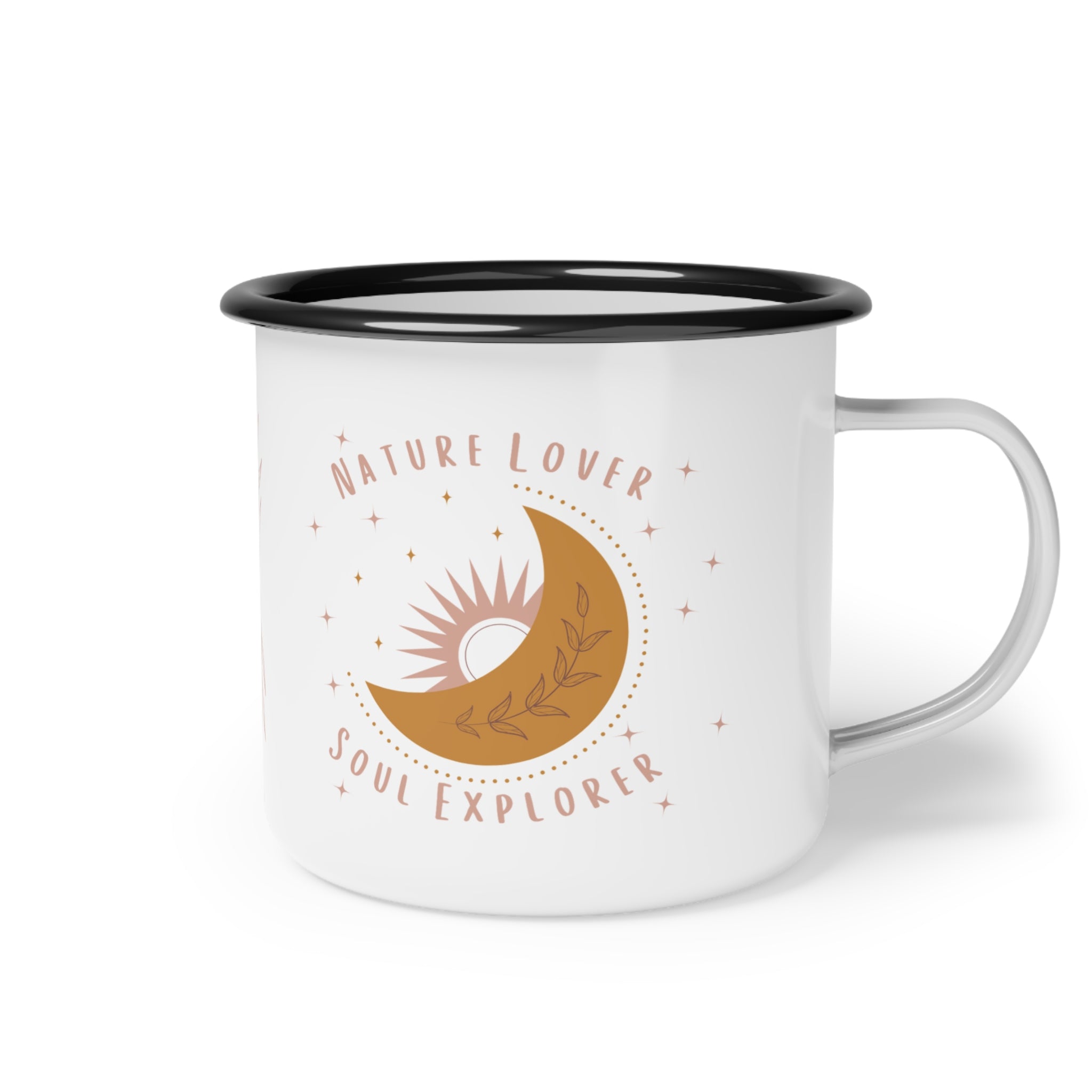 nature lover soul explorer Enamel Camp Cup