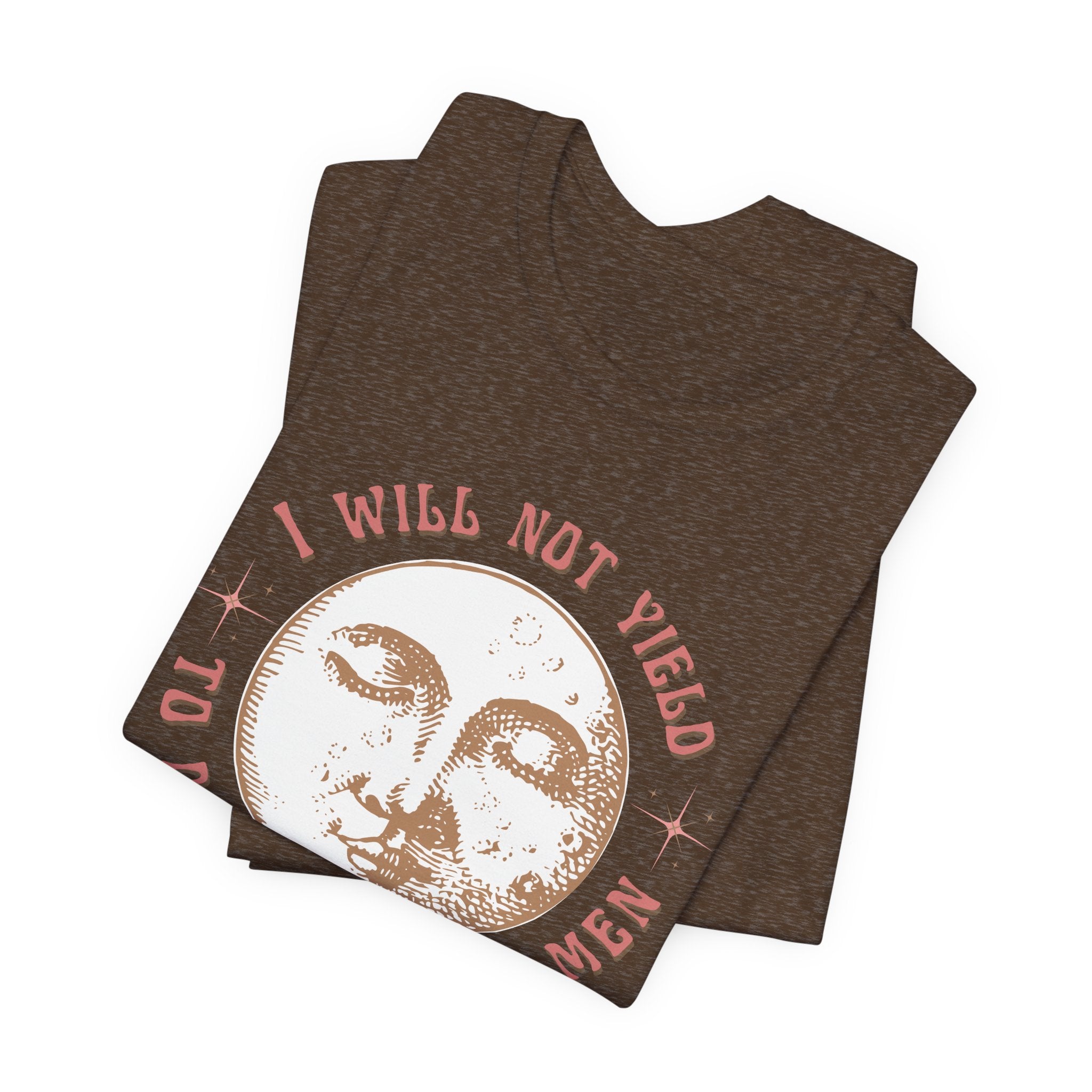 I Will Not Yield T-Shirt,AOC Quote Short Sleeve Shirt