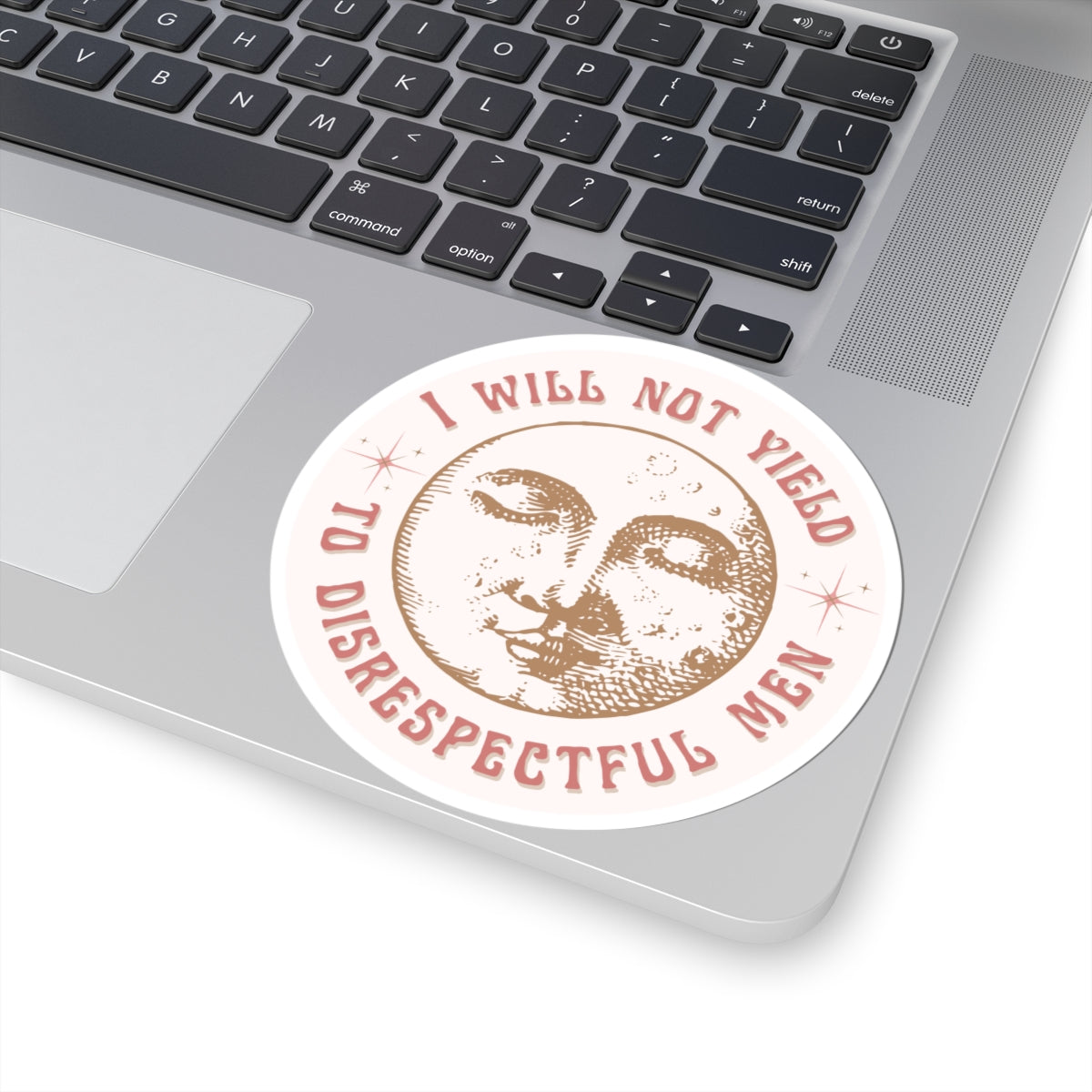 I Will Not Yield to Disrespectful Men, Alexandria Ocasio-Cortez Sticker