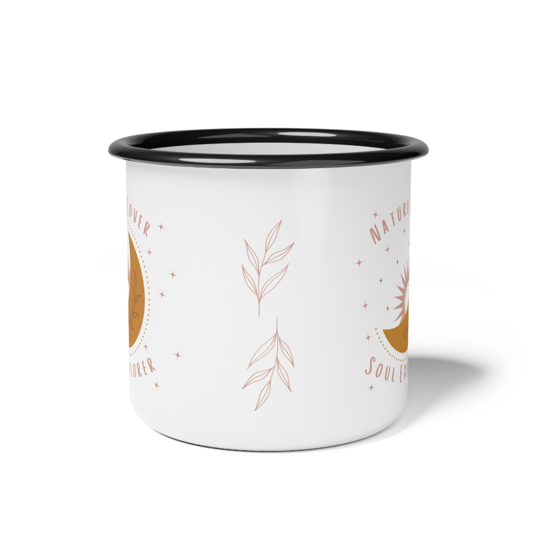 nature lover soul explorer Enamel Camp Cup