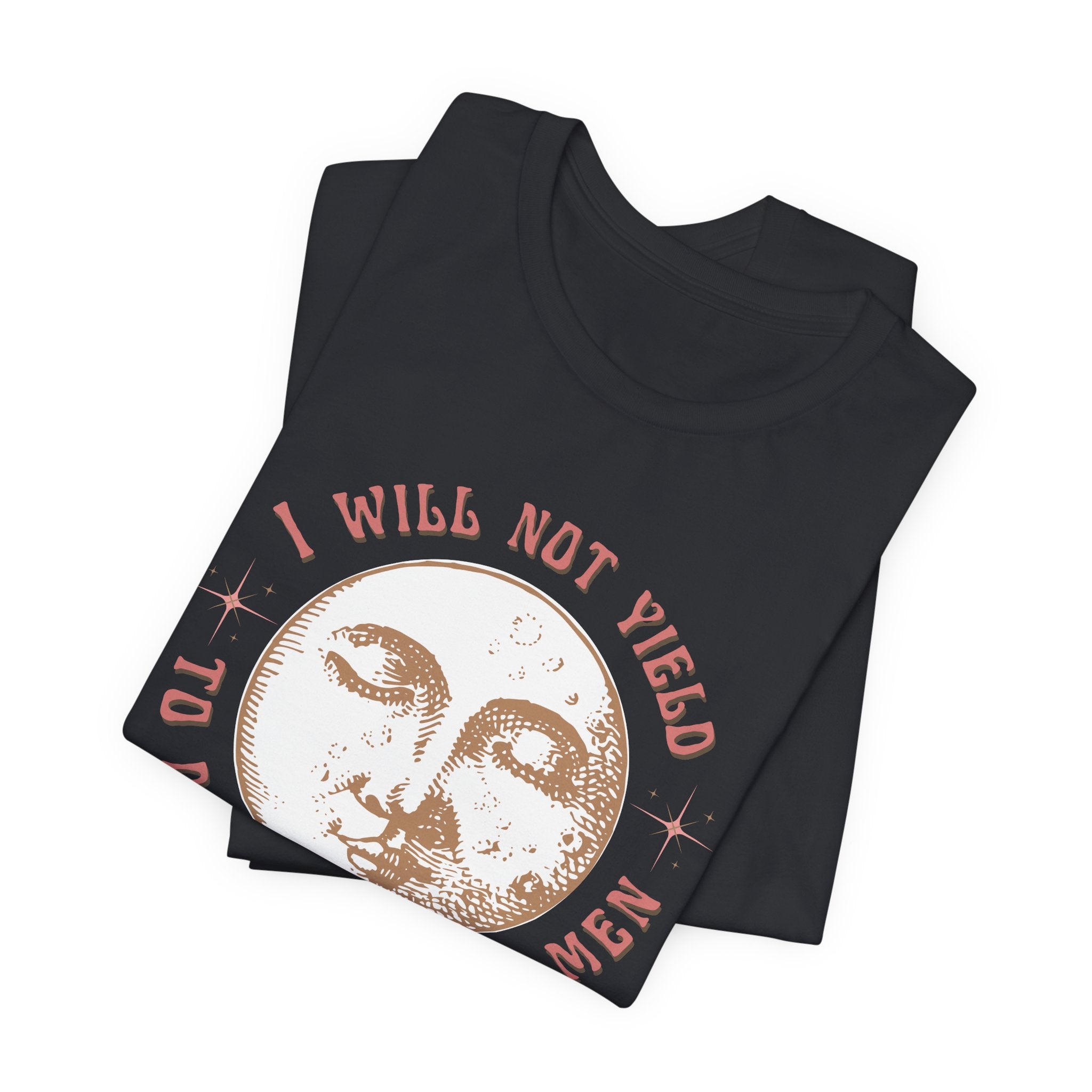 I Will Not Yield T-Shirt,AOC Quote Short Sleeve Shirt