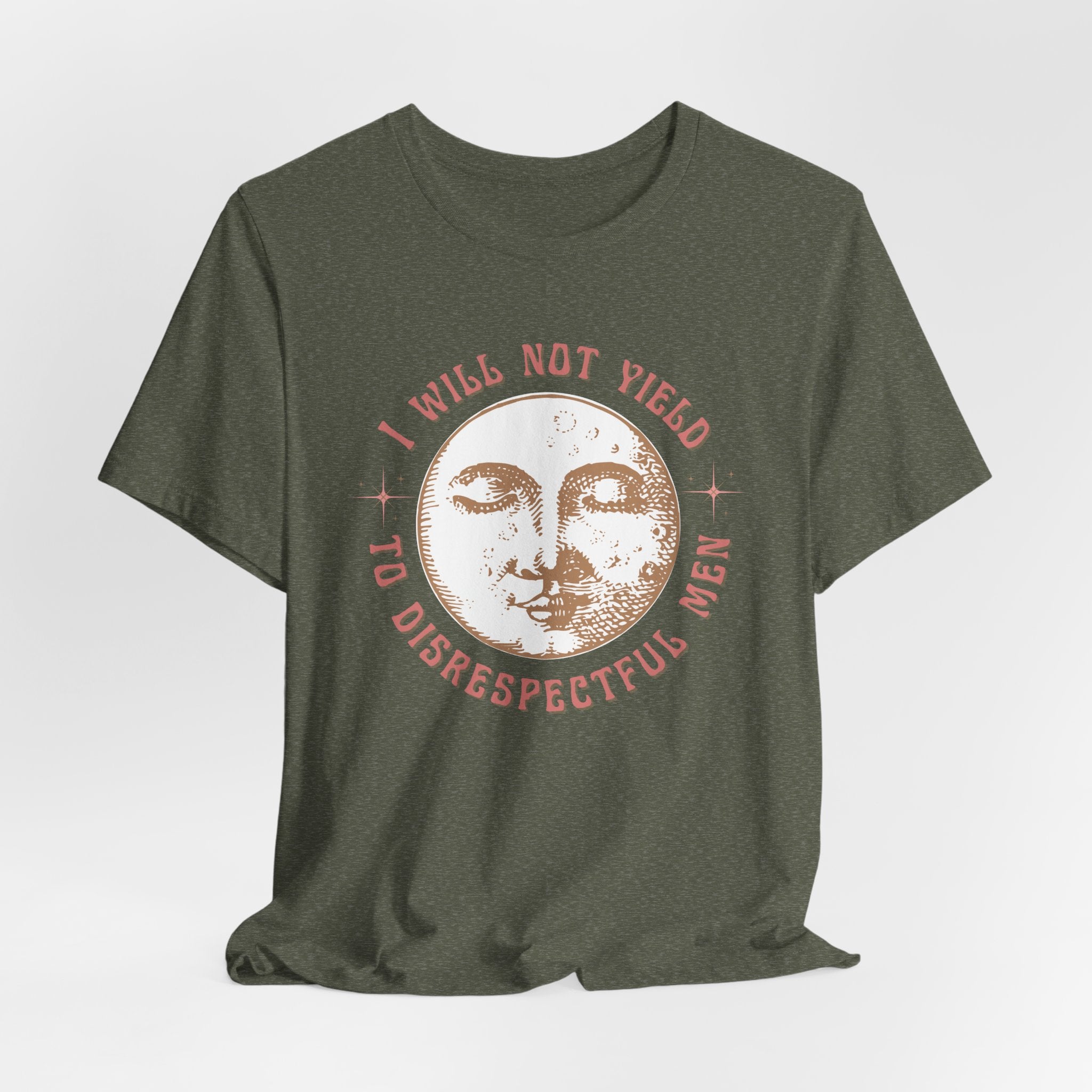 I Will Not Yield T-Shirt,AOC Quote Short Sleeve Shirt