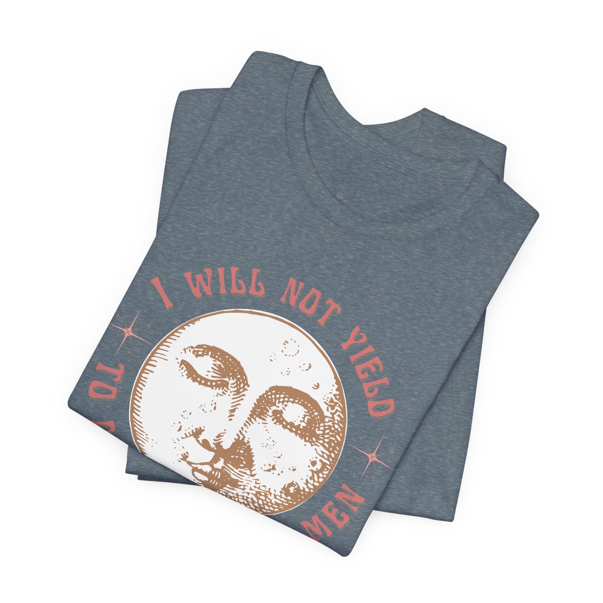 I Will Not Yield T-Shirt,AOC Quote Short Sleeve Shirt