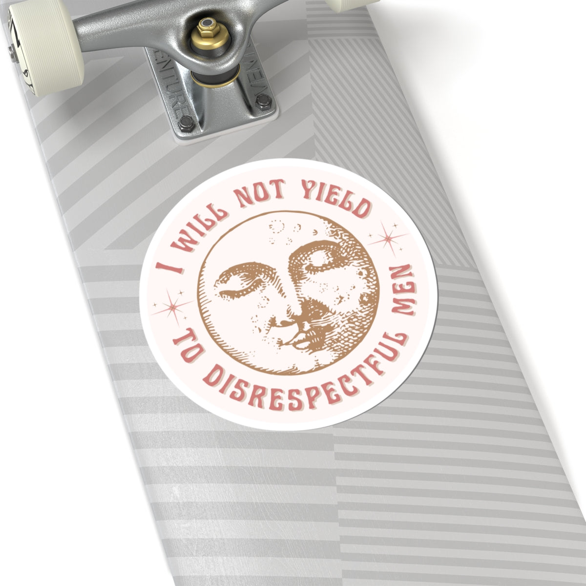 I Will Not Yield to Disrespectful Men, Alexandria Ocasio-Cortez Sticker