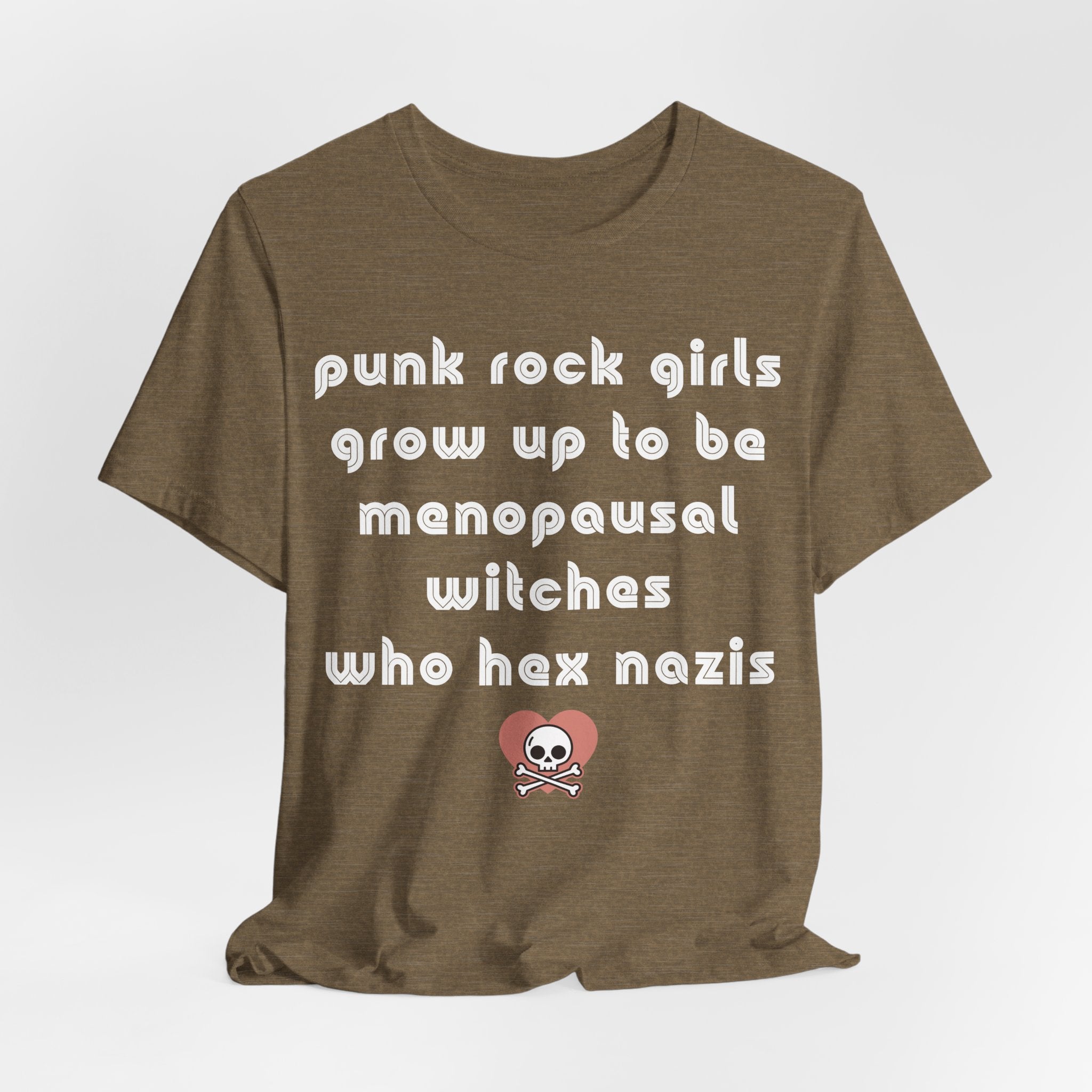 Punk Rock Girls Grow Up and Hex Nazis Short Sleeve Tee