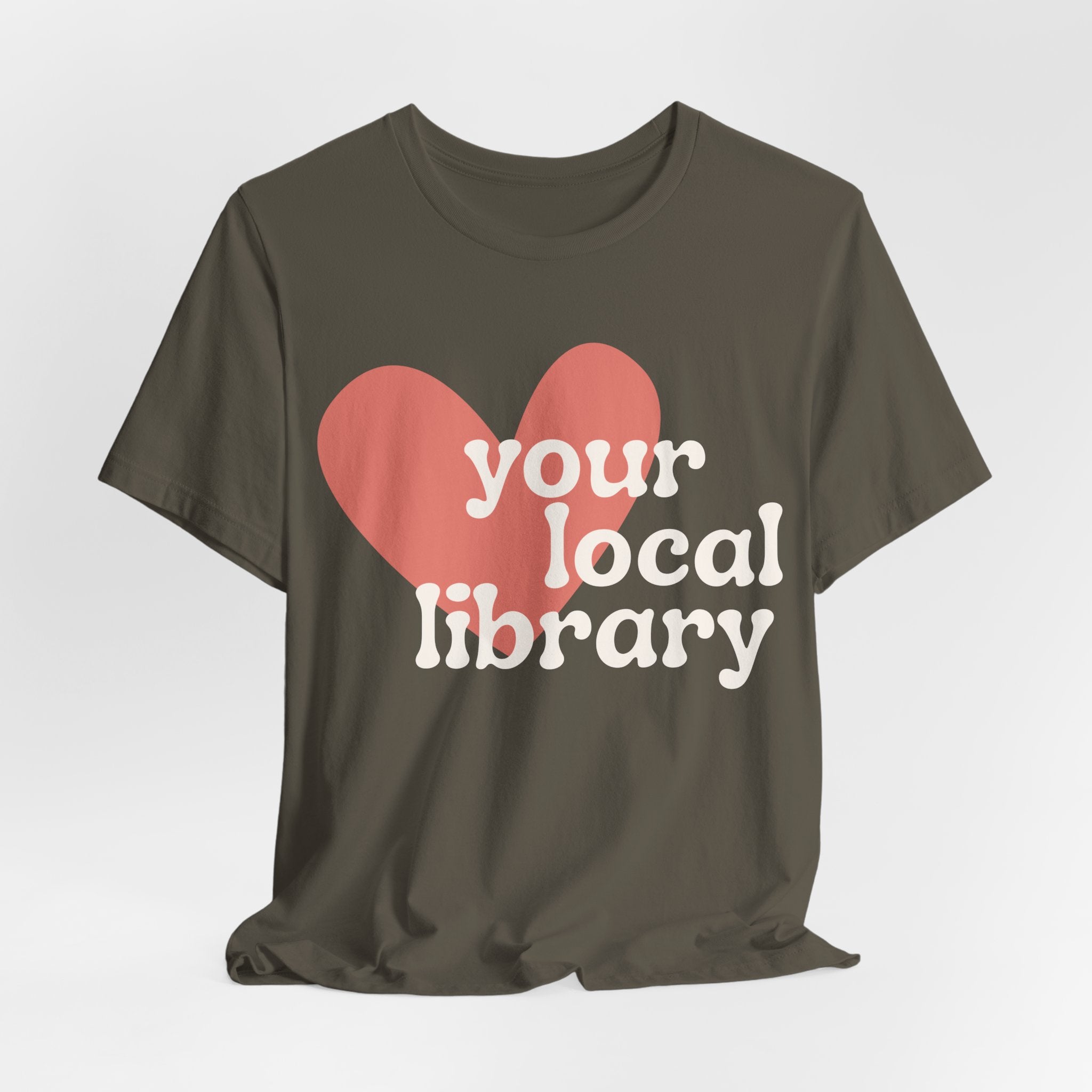 Love Your Local Library Short Sleeve Tee