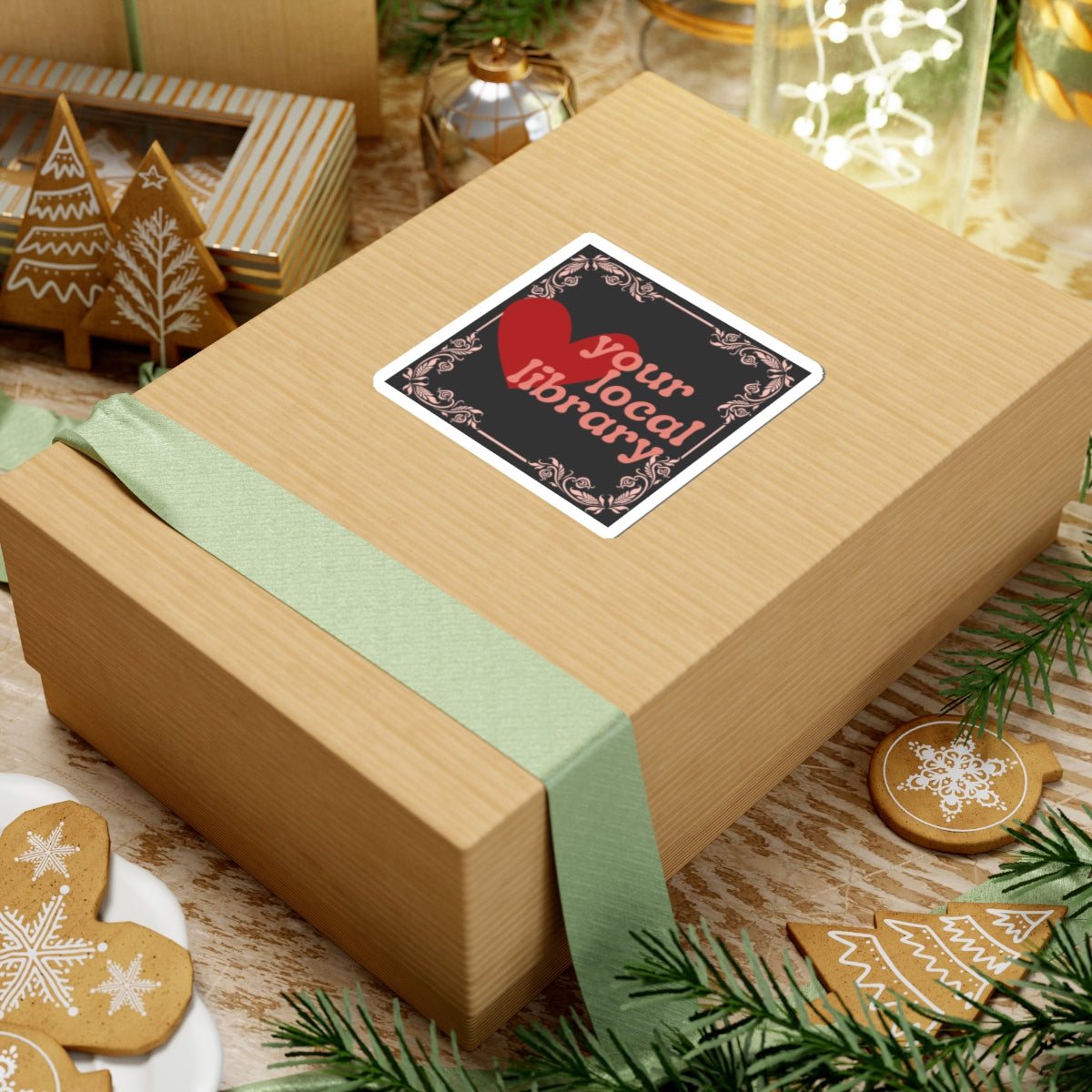 Love Your Local Library Sticker