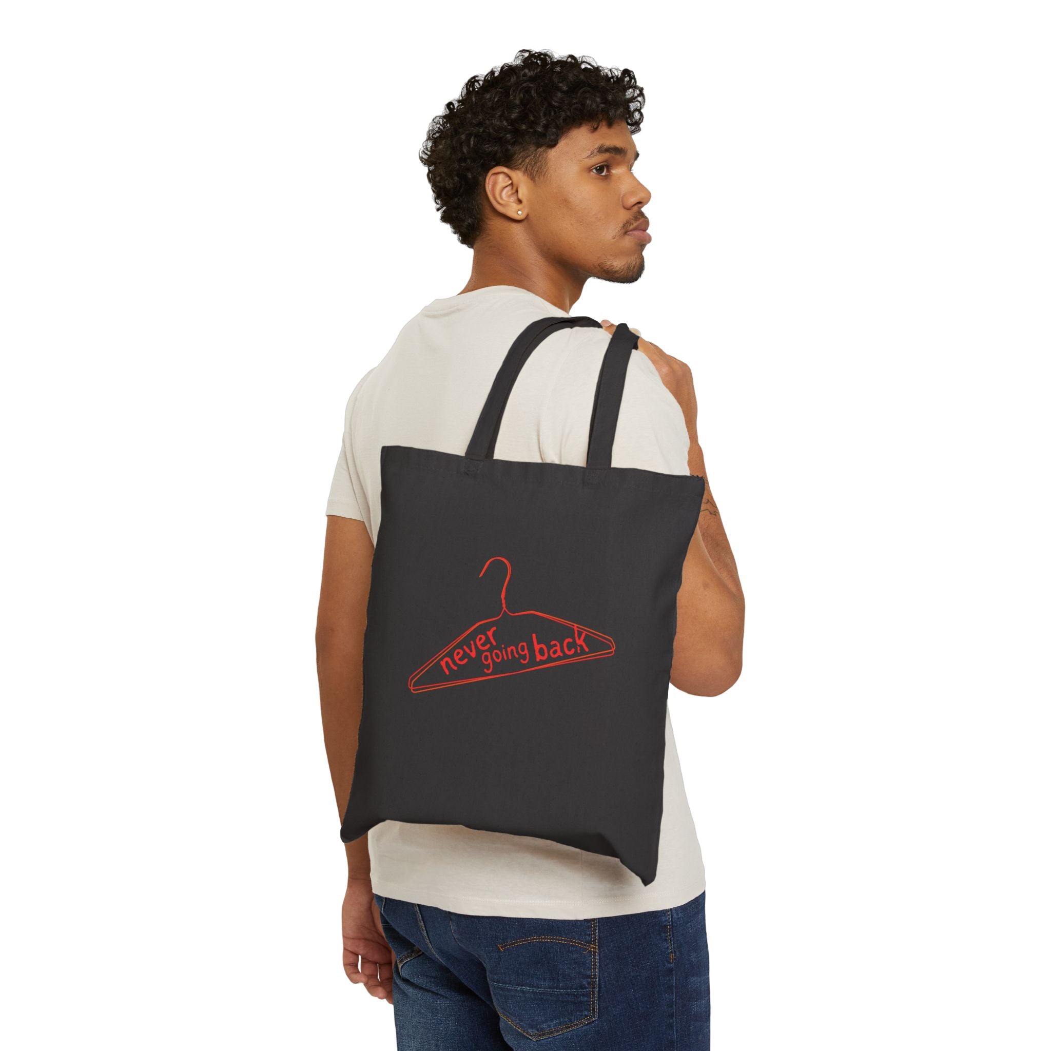 Never Going Back Cotton Bag | Pro-Choice Canvas Bag | Feminist Tote | Empowerment Bag | Reproductive Health Bag | Reusable Shopping bag