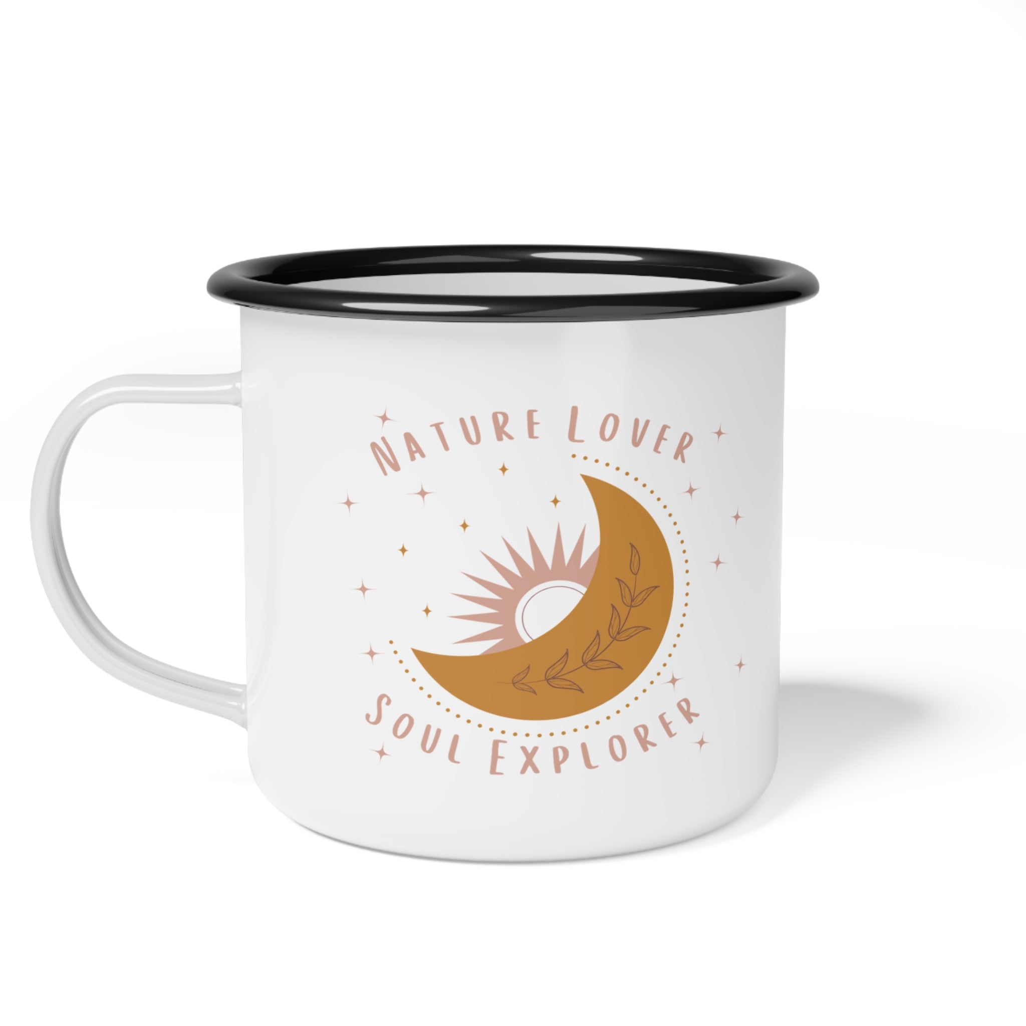 nature lover soul explorer Enamel Camp Cup