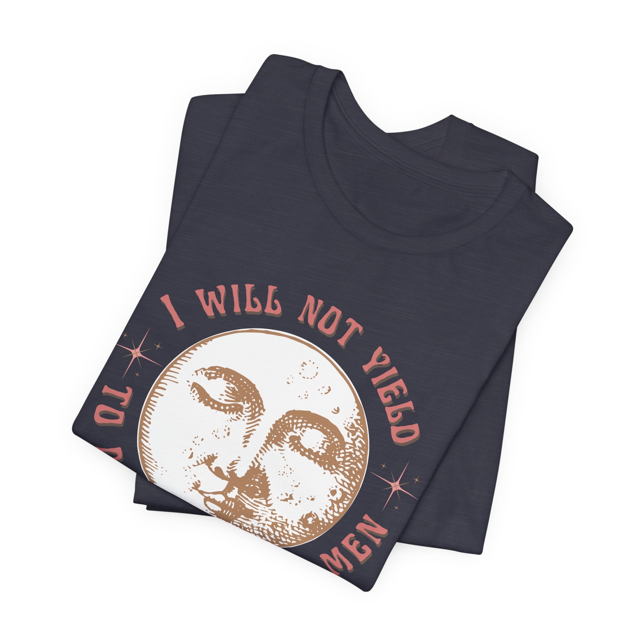 I Will Not Yield T-Shirt,AOC Quote Short Sleeve Shirt