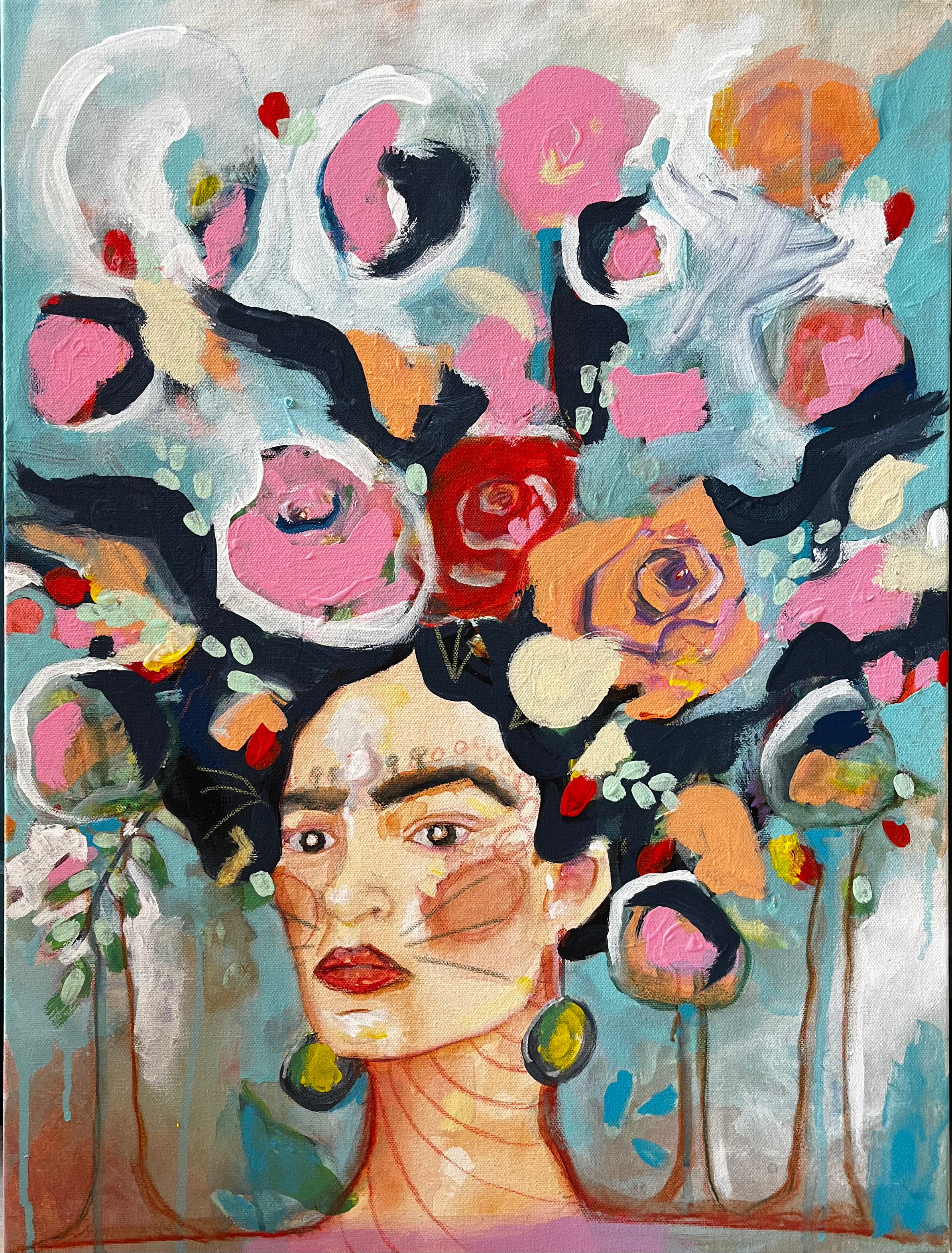 The Forest as Frida - Art Print of Original Oil Painting