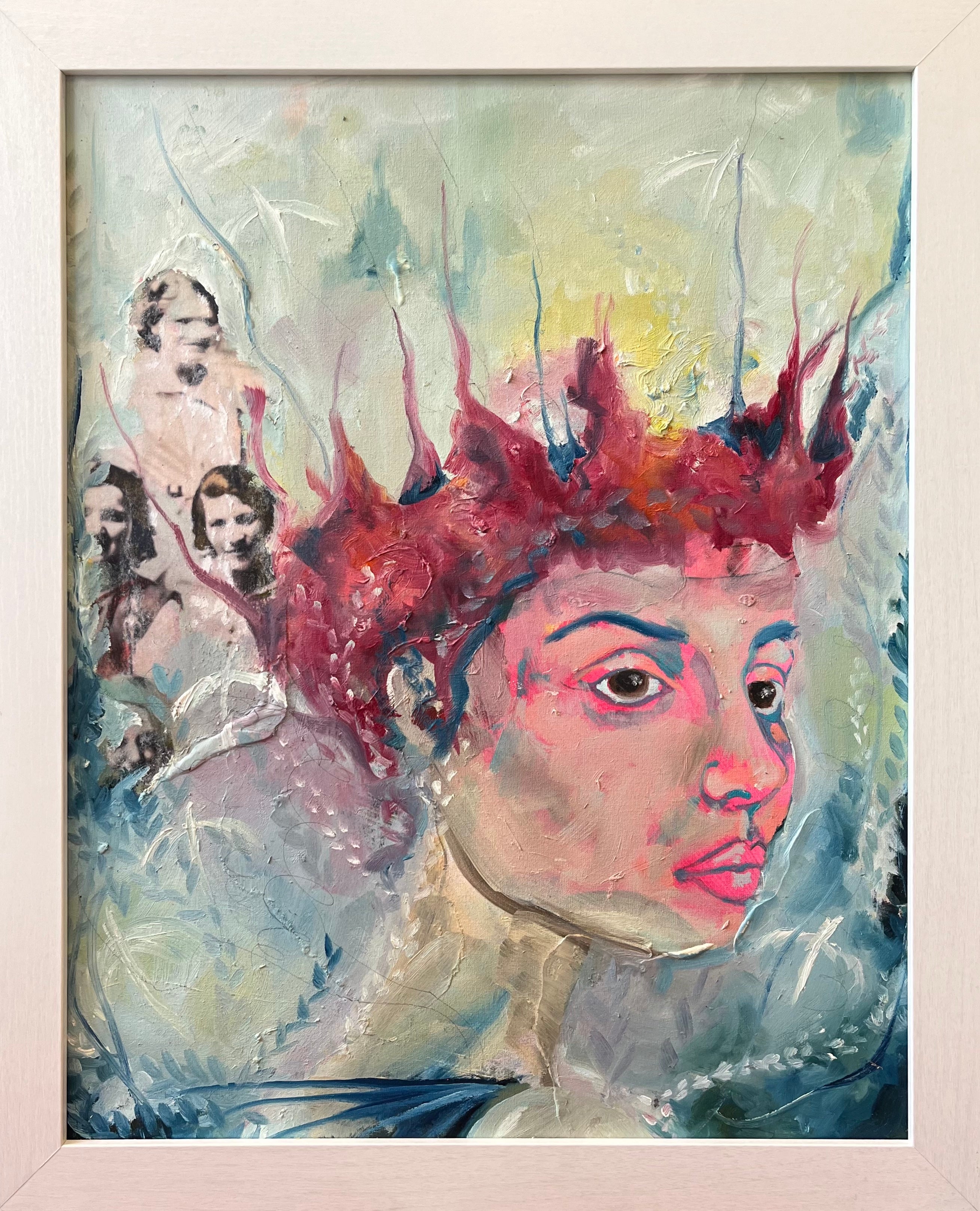 With Our Ancestors- Art Print of Original Oil Painting