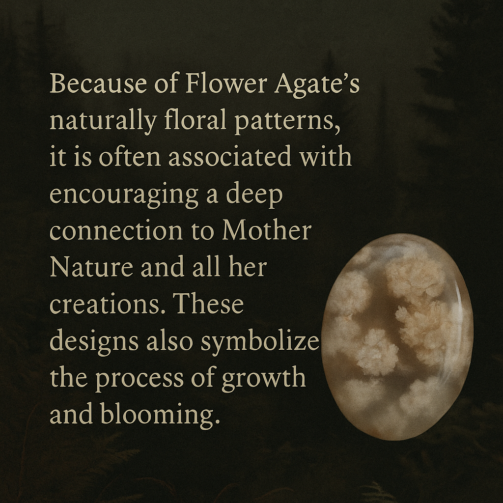 Flower Agate Stone