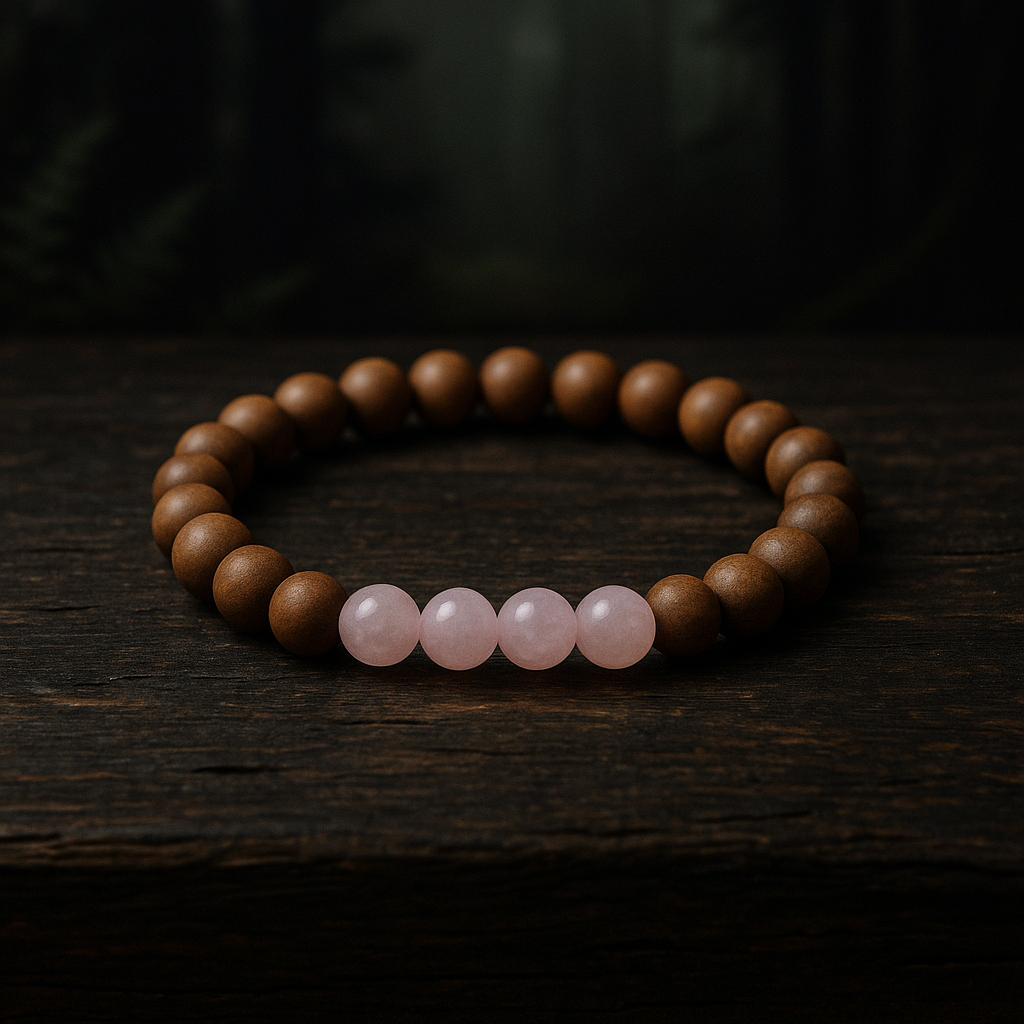 Rose Quartz Stone Bracelet