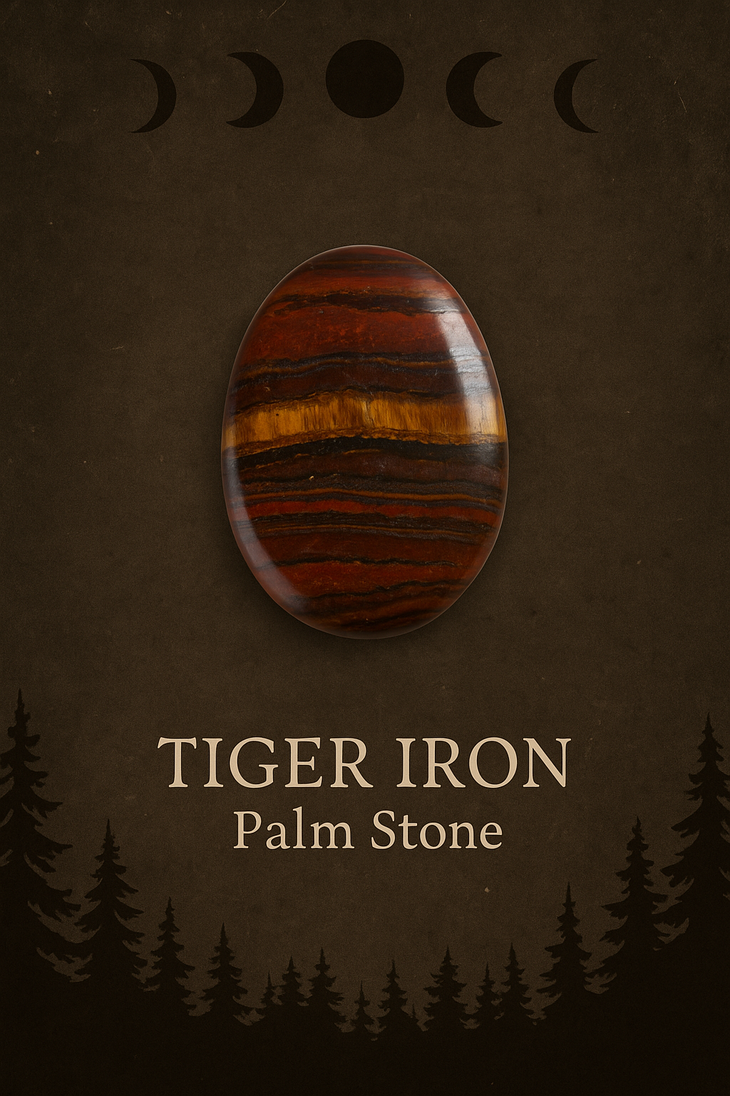 Tiger Iron Palm Stones