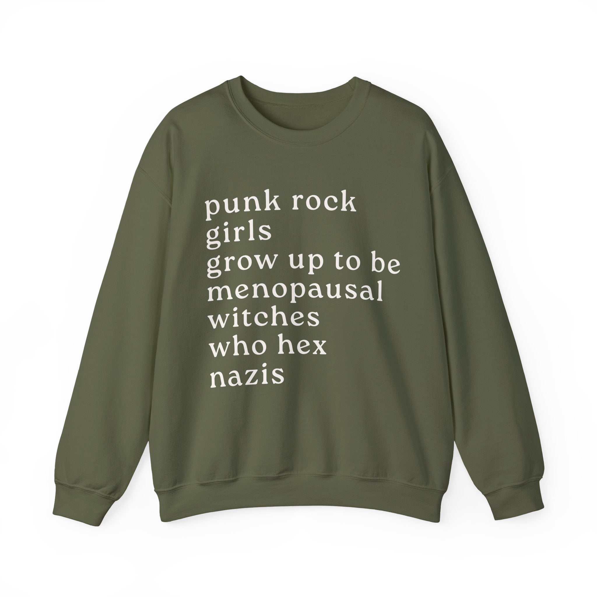 Punk Rock Girls Grow Up Sweatshirt