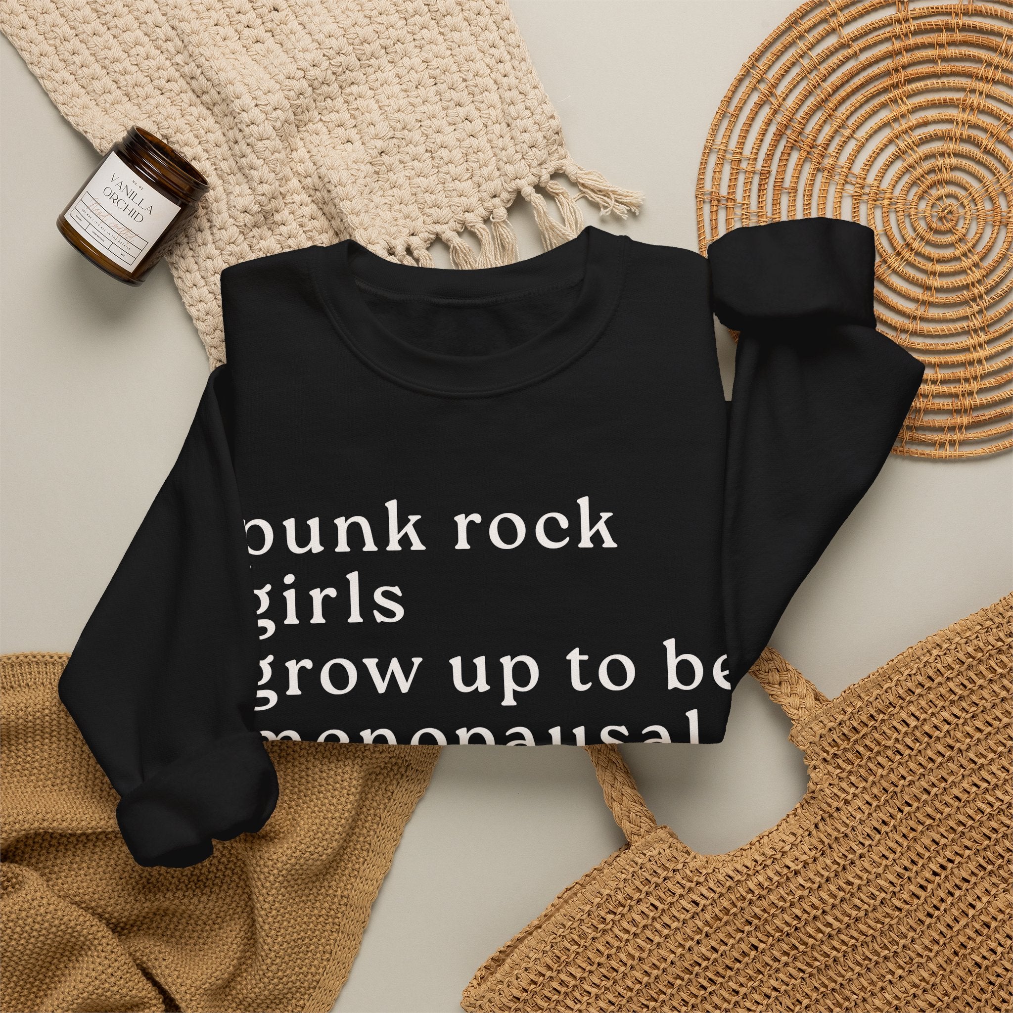 Punk Rock Girls Grow Up Sweatshirt