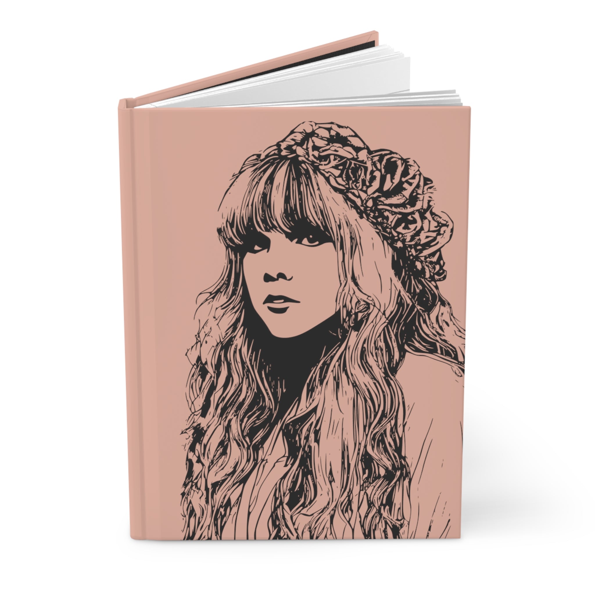 White Witch Hardcover Journal, 5.75"x 8" Lined Pages