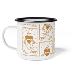 The Lovers Marigold Enamel 12oz Coffee Mug