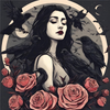 Rose Goddess Print #9