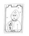 Home Tarot Card 8.5"x11" Print