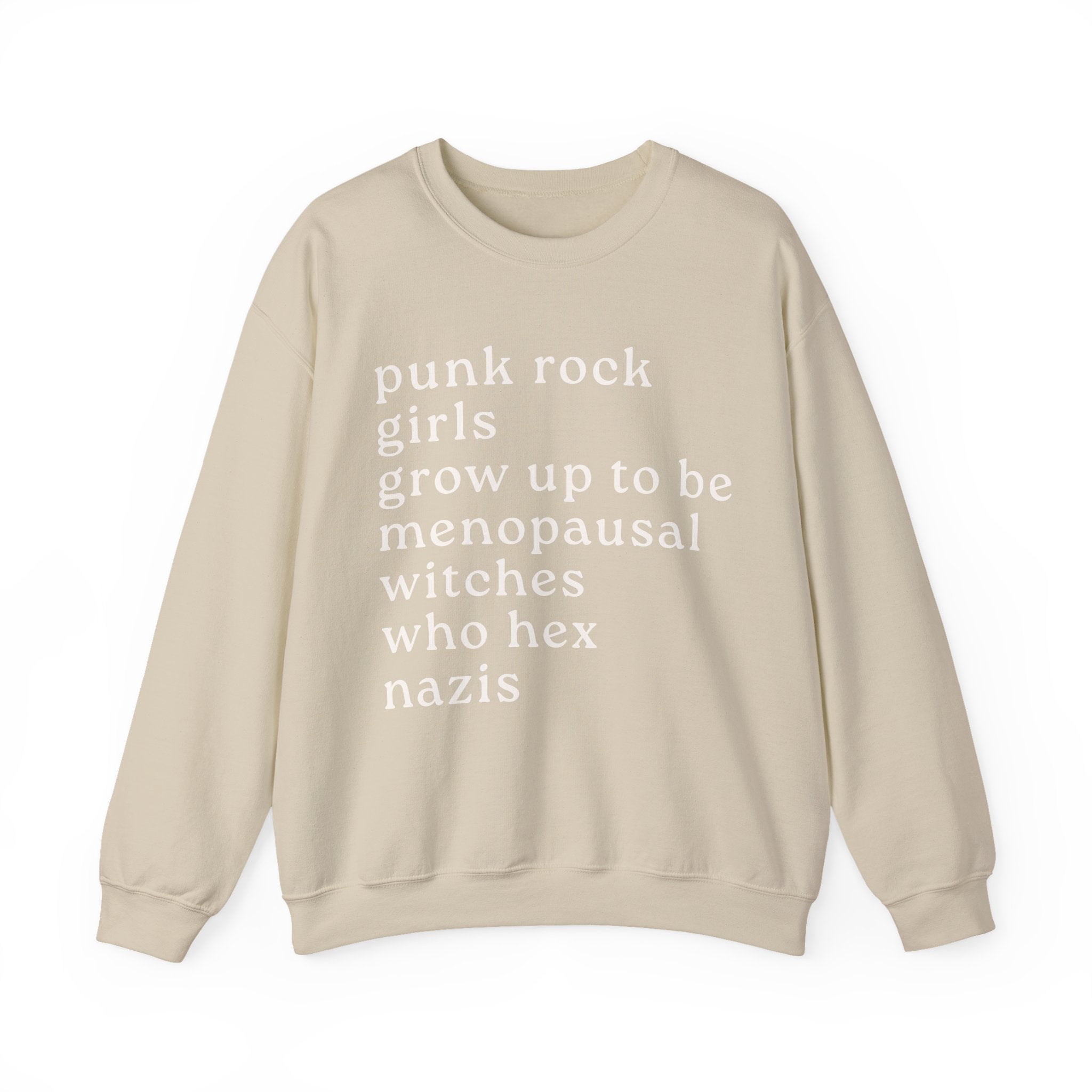 Punk Rock Girls Grow Up Sweatshirt