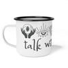 Talk Witchy to Me Enamel Camp Cup