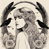 Stevie Nicks and the Feathers Print #4