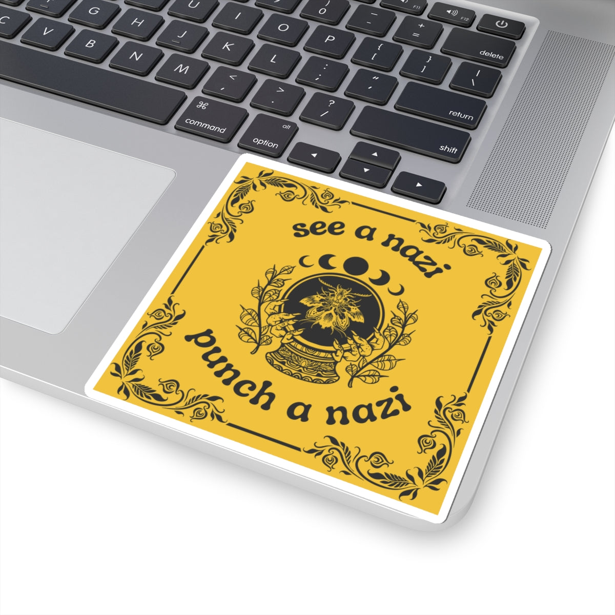 See a Nazi, Punch a Nazi Sticker Vinyl Sticker