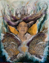 Blanche as Wings- Art Print of Original Oil Painting