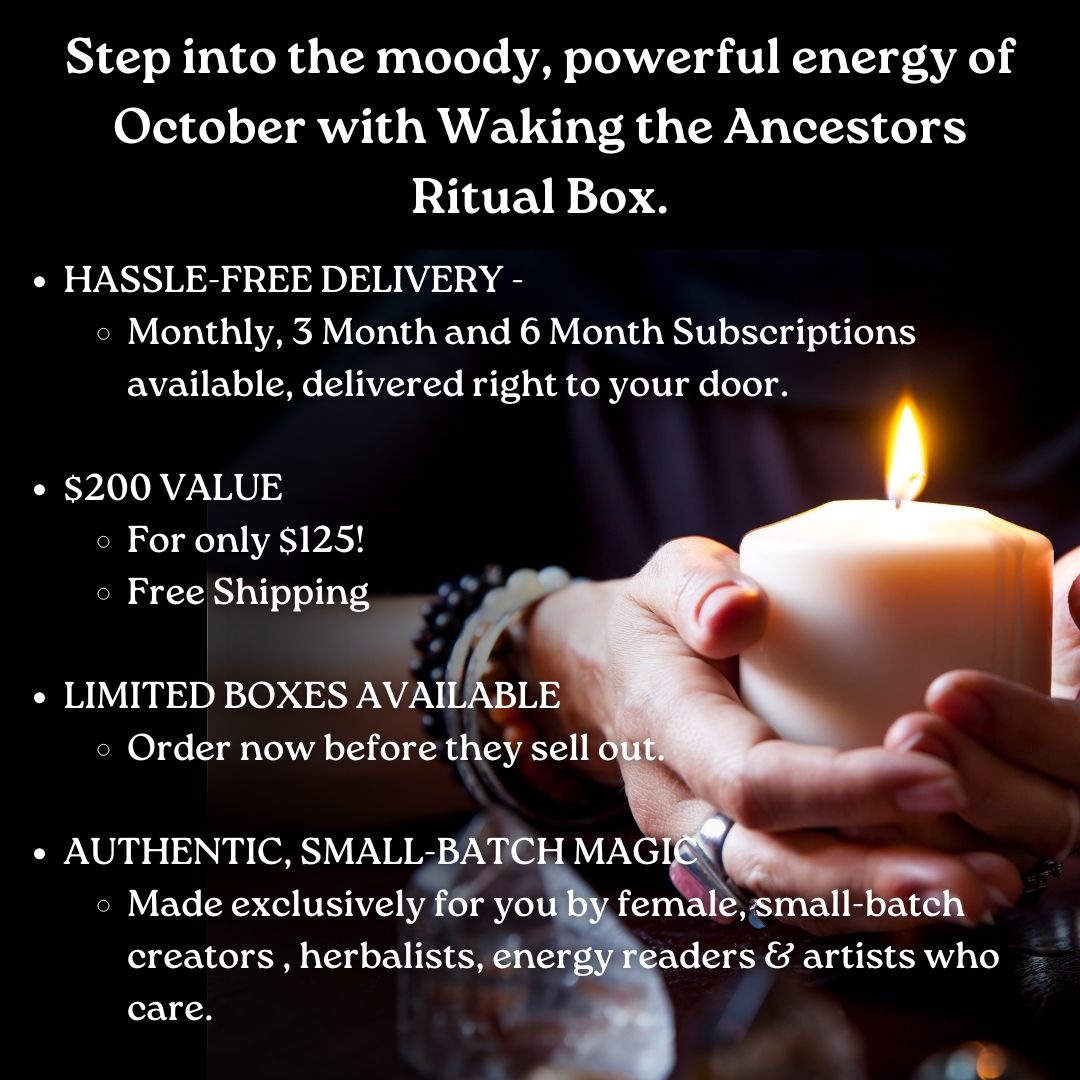 Waking the Ancestors - October Ritual Box