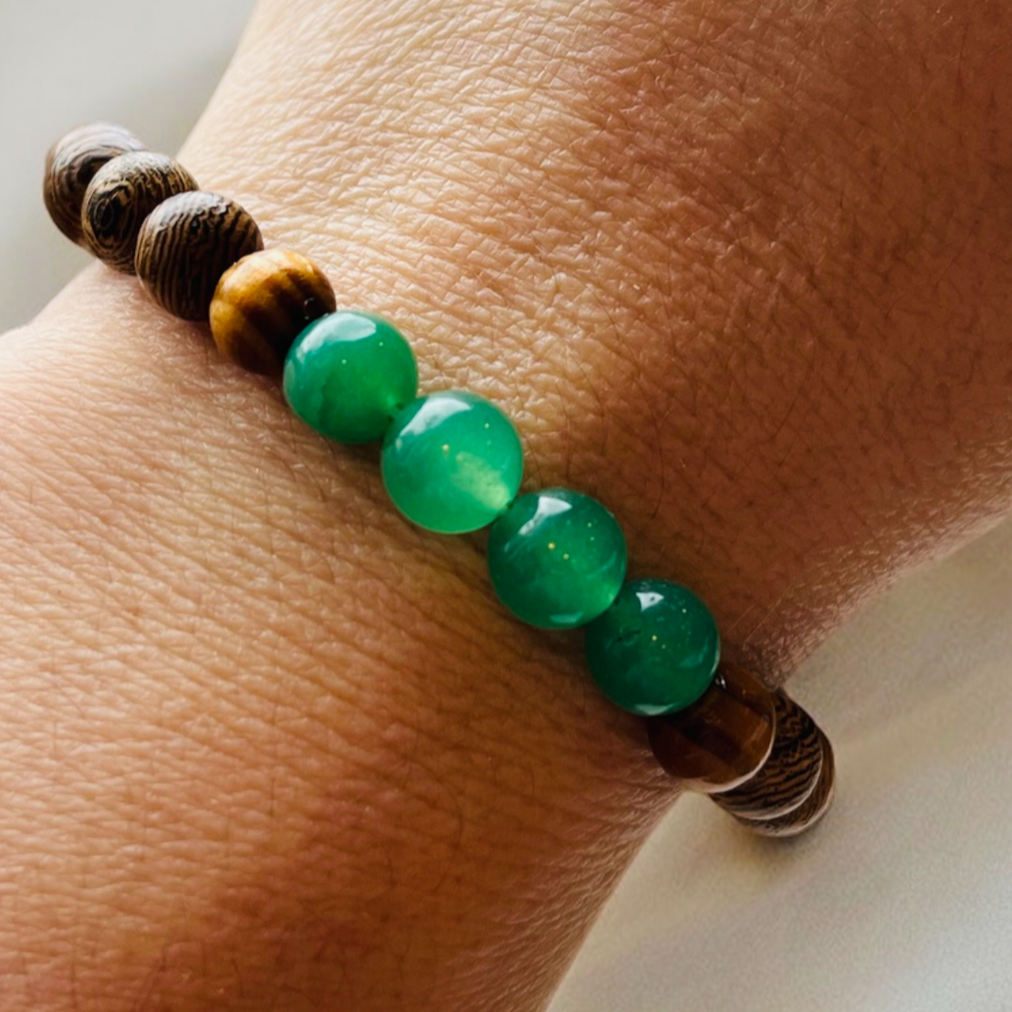 Green Aventurine Luck Stone Bracelet