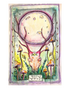 July's Buck Moon Fine Art Print