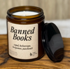 Banned Books Candle