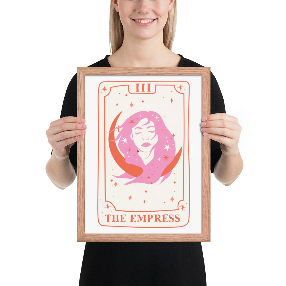 The Empress Tarot Card Original Print 16"x12"