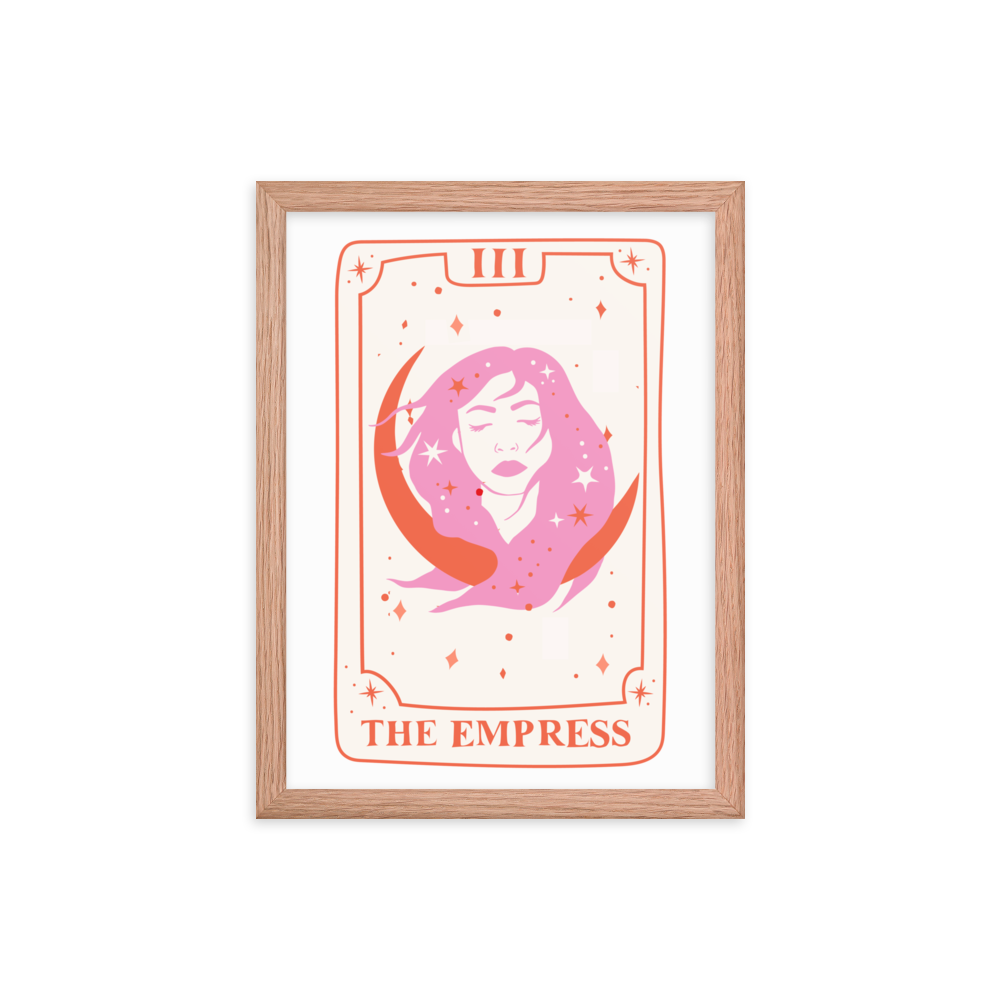 The Empress Tarot Card Original Print 16"x12"