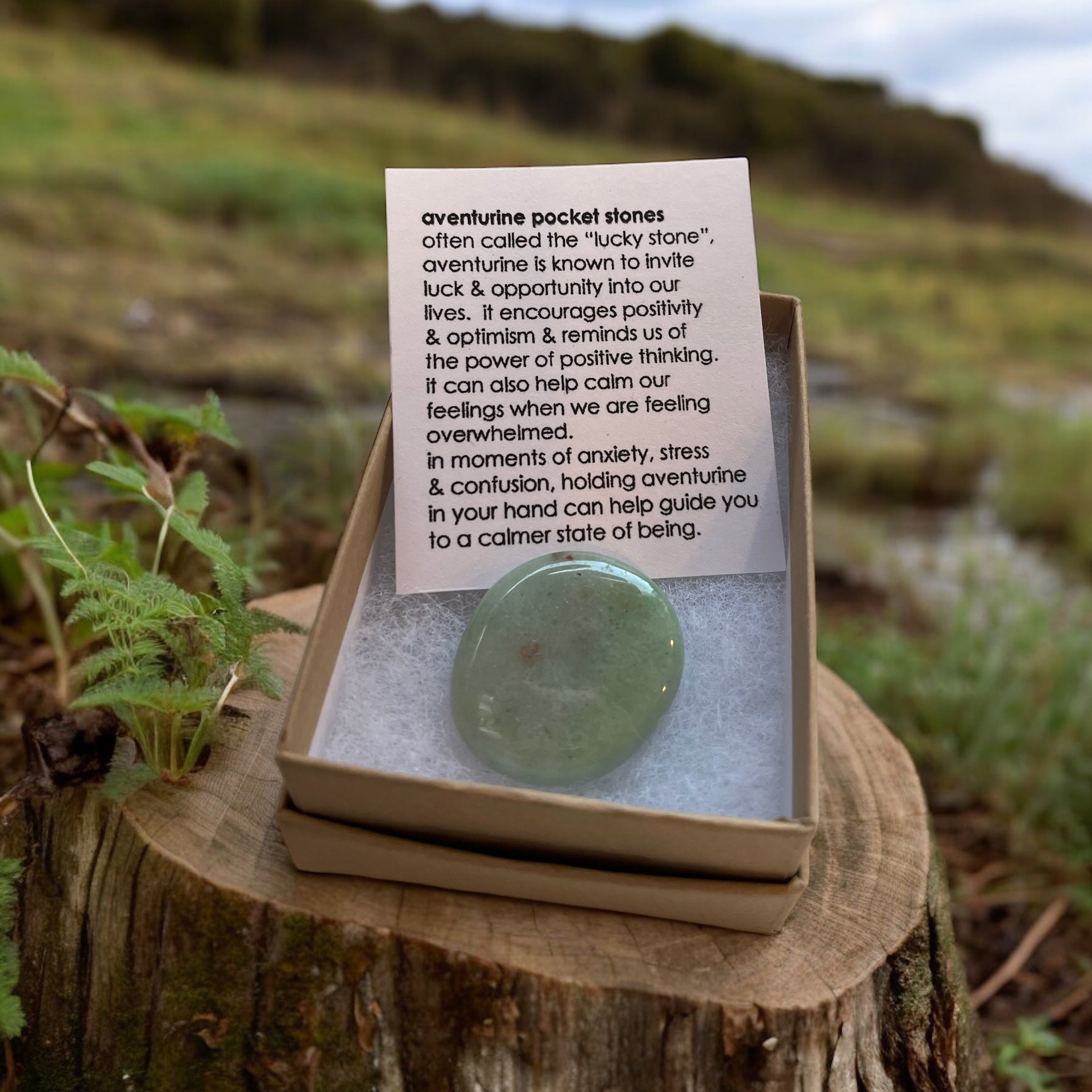 Aventurine Pocket Stone