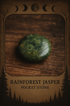 Rainforest Jasper Pocket Stone